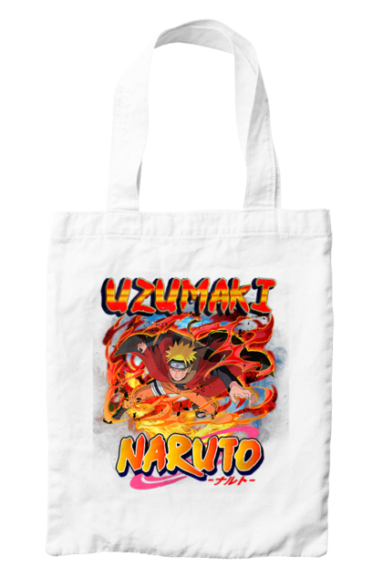 Bag with prints Naruto. Anime, character, manga, naruto, ninja, tv series. 2070702