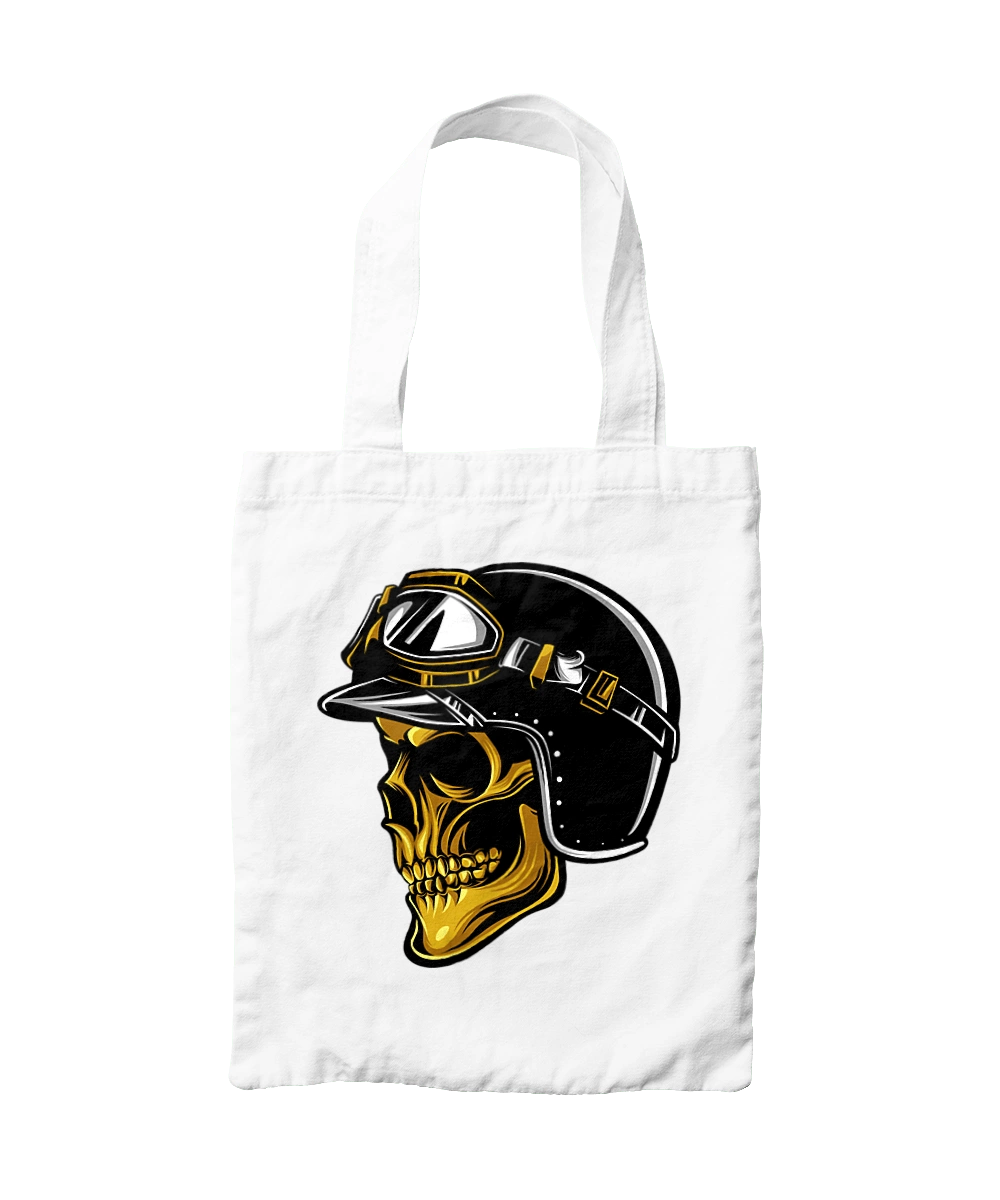 Череп в мотошоломі