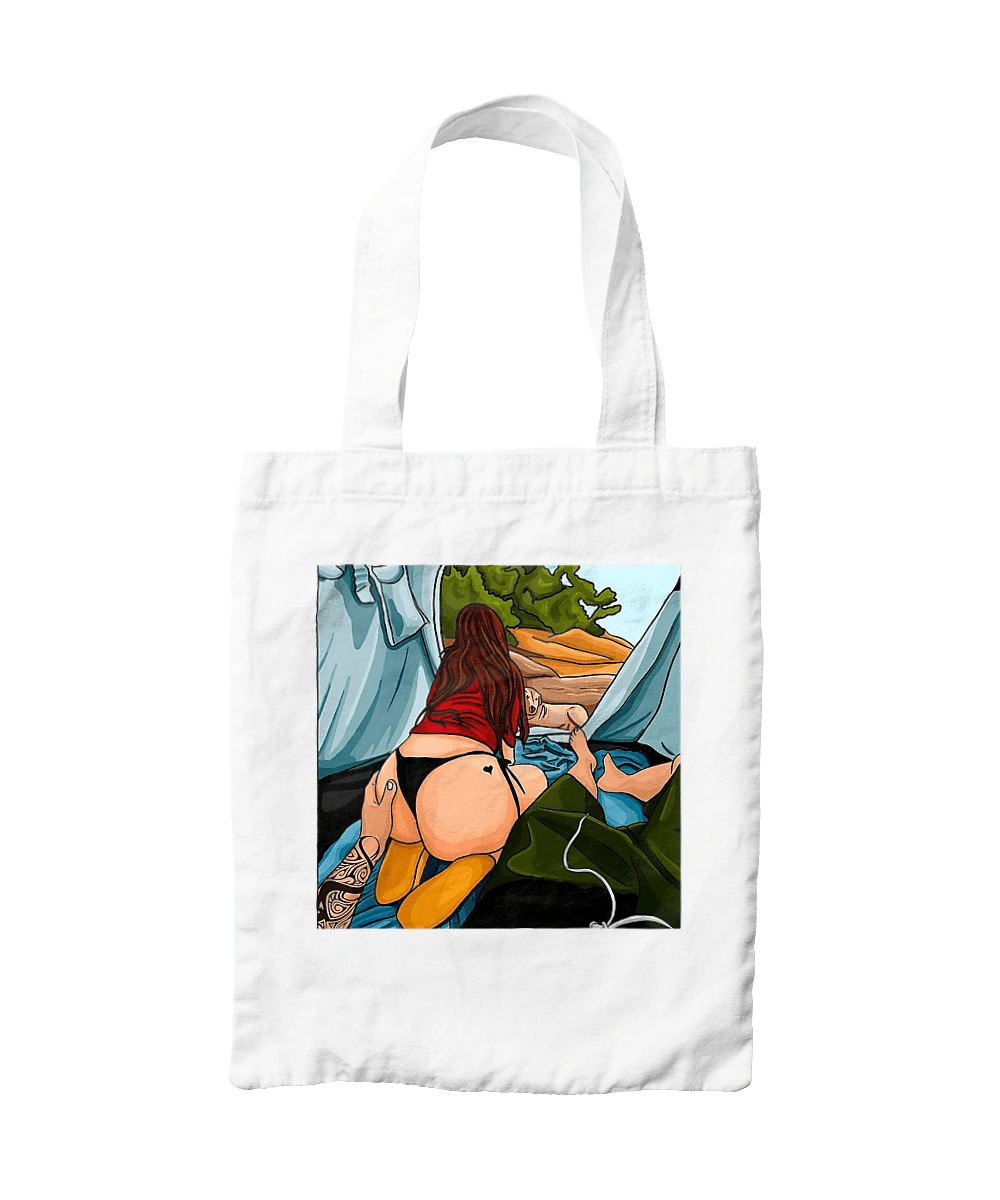 Rest With Favorite In The Tent