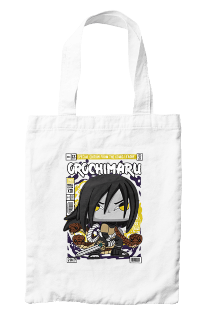Сумка з принтом "Orochimaru". Boruto, аніме, комікси, манга, наруто, орочімару. Funkotee