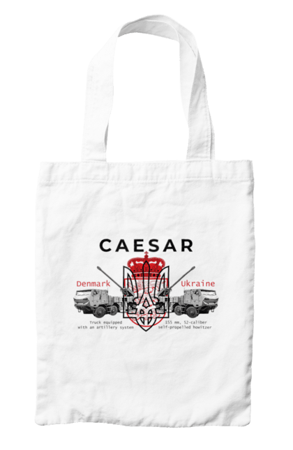 Сумка з принтом "Caesar". Caesar, himars, залужний, зброя. 2070702