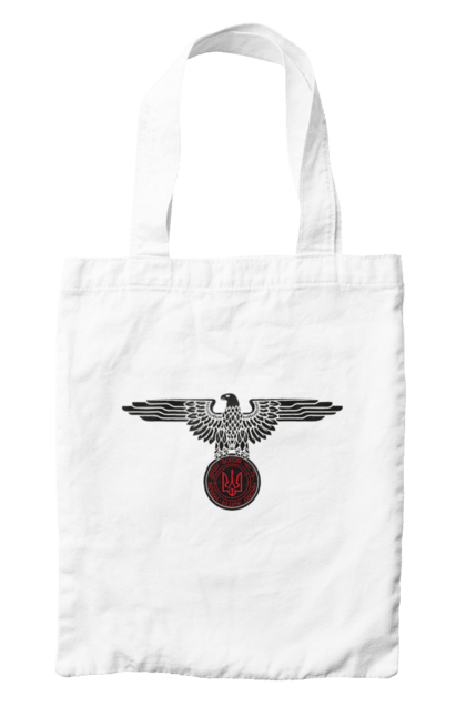 Сумка з принтом "Орел і Український Герб". Герб, герб україни, орел, патріотичне, україна, українська символіка, українське. 2070702