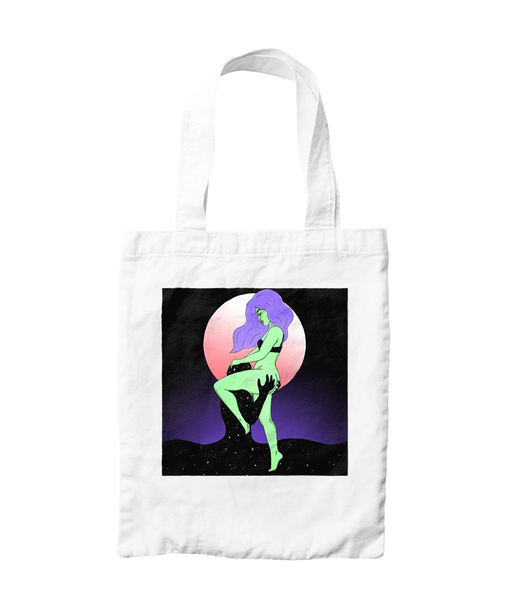 Green Girl And The Moon