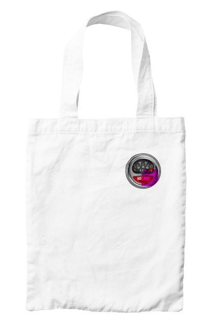 Bag with prints Hot rod. Bike, biker, biker club, bikers club, brother, brutal, dude, hot asphalt, hot horse, hot rod, motorcycle, motorcyclist, real man, road 50, road 66, road 80, roads of america, roads of ukraine, roads we choose, speed, take, thirst for speed. 2070702