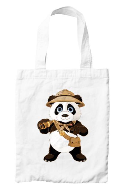 Сумка з принтом "Панда". Panda, медведь, мишка, панда. aslan