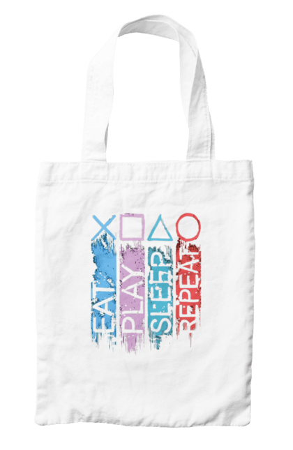 Сумка з принтом "Геймпад". Playstation, sony, геймпад, гра, джостик. 2070702