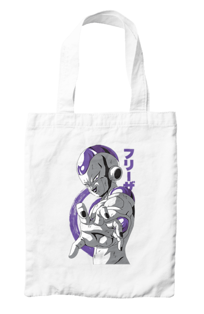 Сумка с принтом Жемчуг дракона Фриза. Anime, dragon ball, frieza, manga, tv series, аниме, жемчуг дракона, манга, фриза. 2070702