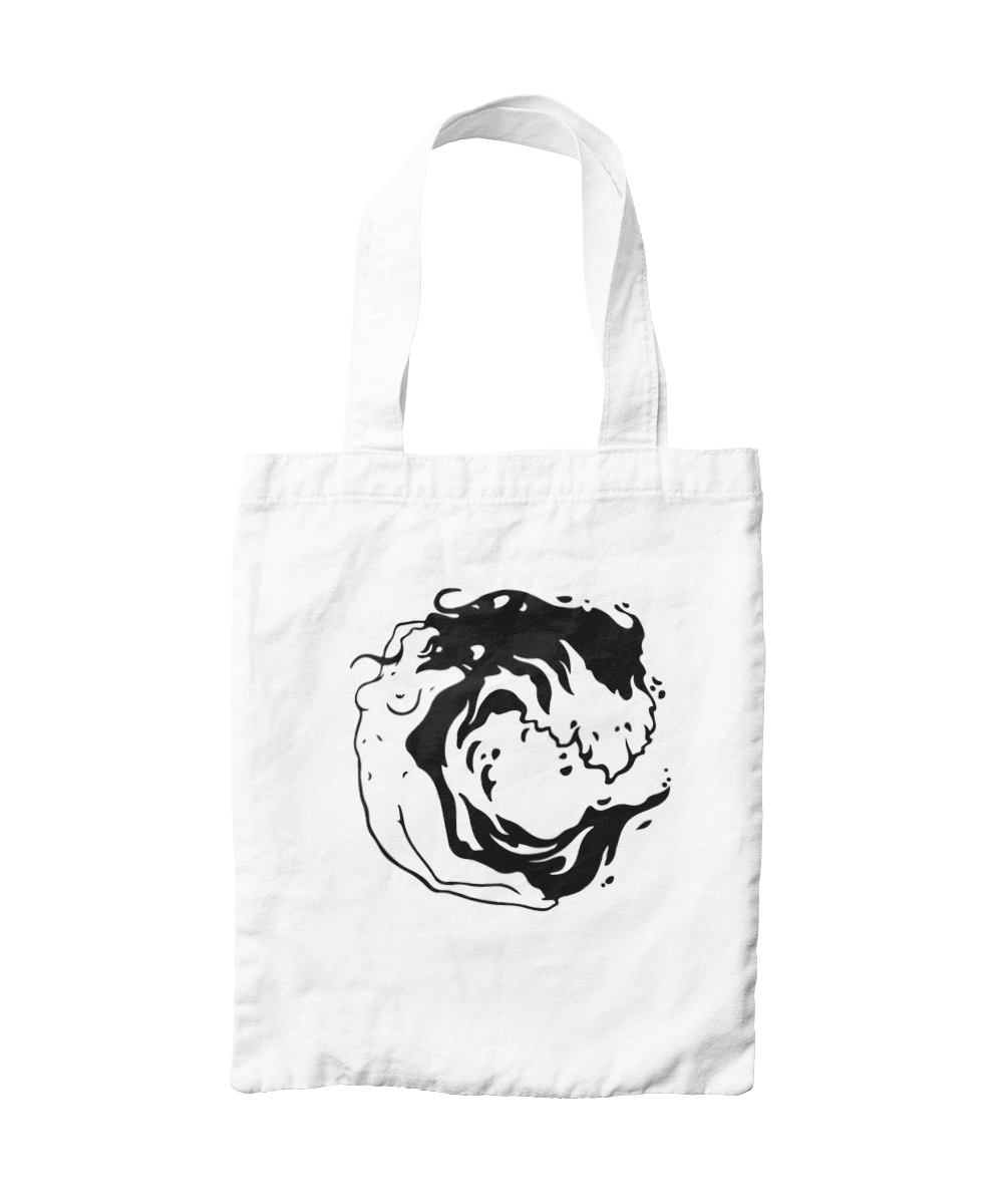 Девушка волна