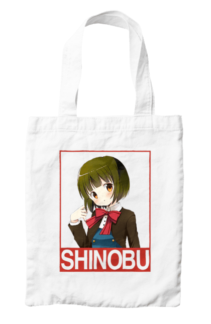 Bag with prints Kiniro Mosaic Shinobu Omiya. Anime, gold mosaic, kiniro mosaic, kinmoza, manga, shinobu, shinobu omiya. 2070702