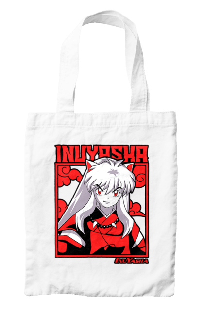 Сумка з принтом "Inuyasha". Anime, inuyasha, manga, rumiko takahashi, аніме, демон охоронець, манга, руміко такахасі. 2070702