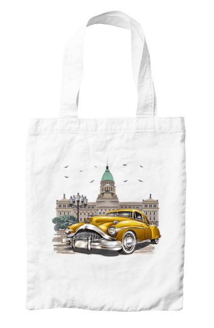 Сумка з принтом "Автомобіль та архітектура модерн". Автомобіль, архітектура, модерн. 2070702