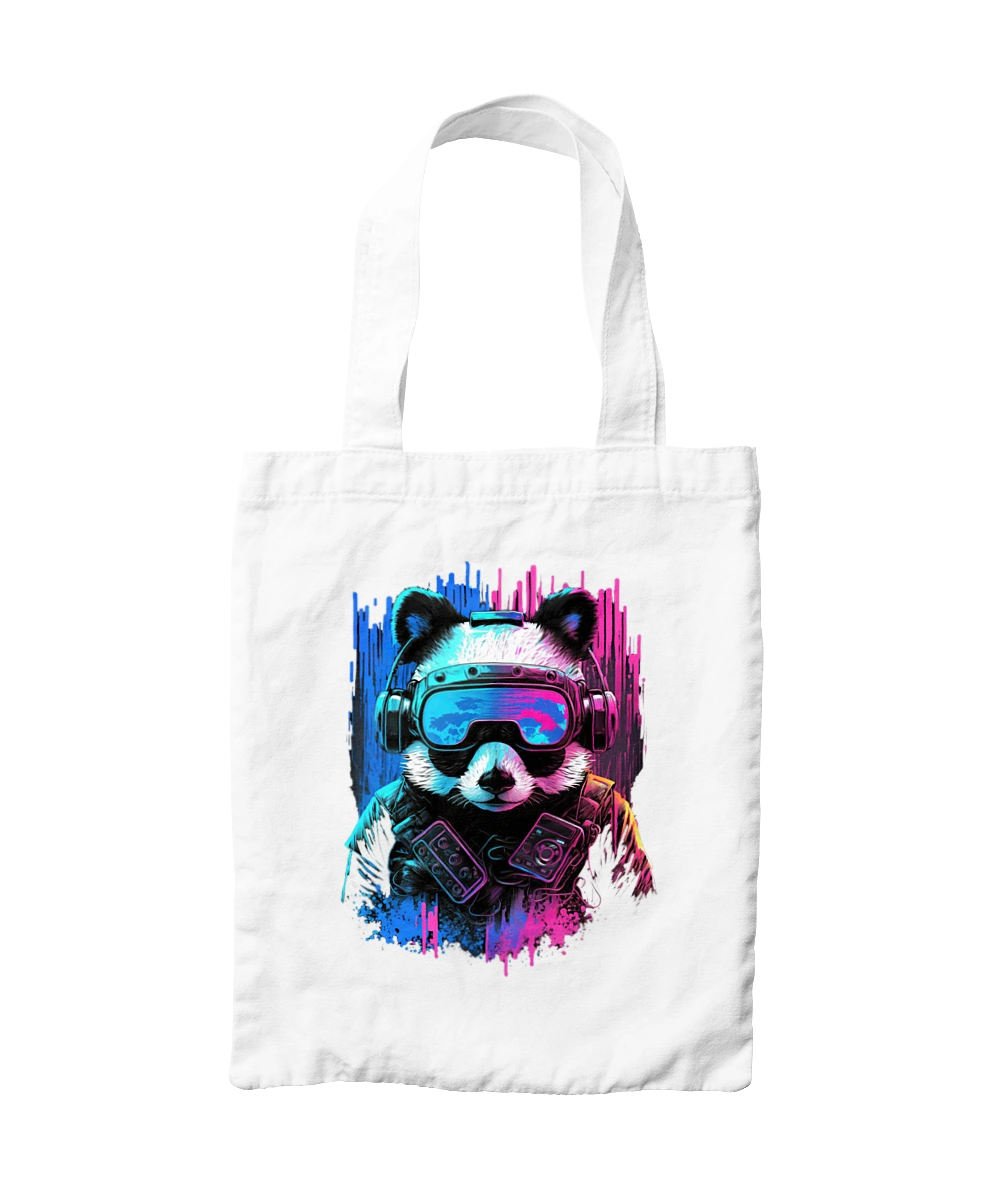 Панда в VR шлеме