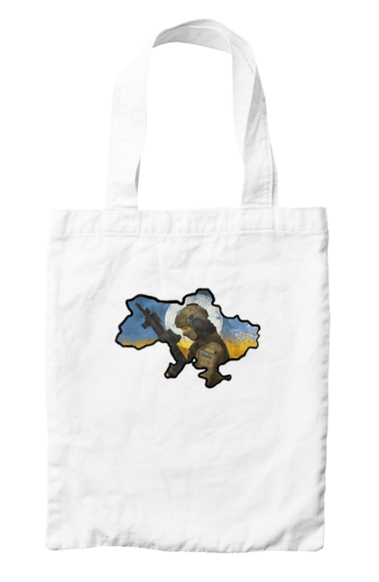 Сумка з принтом "Слава ЗСУ". Вільна нація, воля, героям слава, мир, свобода, слава зсу, слава україні, україна, чисте небо, щасливі люди. 2070702