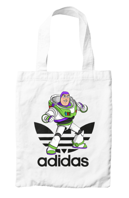 Bag with prints Adidas Buzz Lightyear. Adidas, buzz lightyear, cartoon, toy, toy story. 2070702