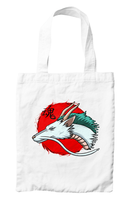 Bag with prints Spirited Away Haku. Dragon, haku, spirited away, studio ghibli. 2070702