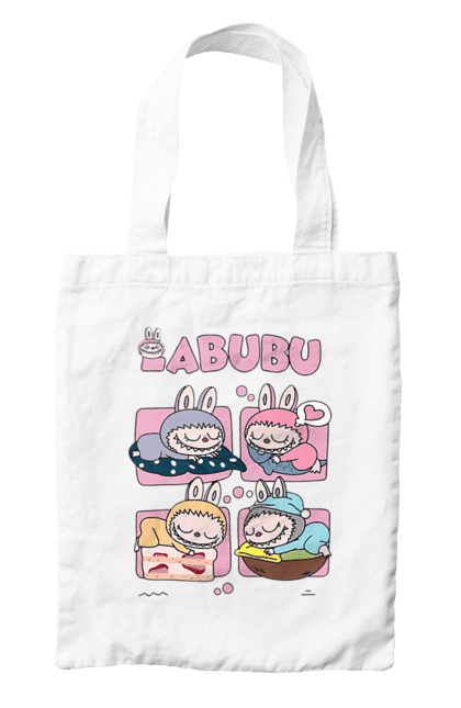 Сумка з принтом "Сон Labubu". Labubu, weird cute, іграшки, лабубу. 2070702