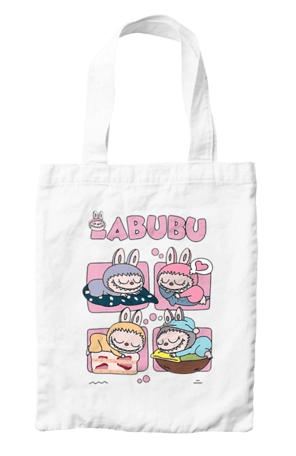 Сумка з принтом "Сон Labubu". Labubu, weird cute, іграшки, лабубу. 2070702