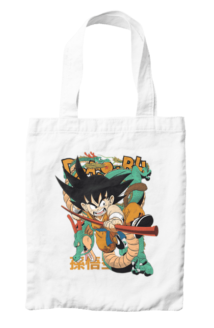 Сумка с принтом Жемчуг дракона Сон Гоку. Anime, dragon ball, manga, son goku, tv series, аниме, гоку, жемчуг дракона, манга, сон гоку. 2070702