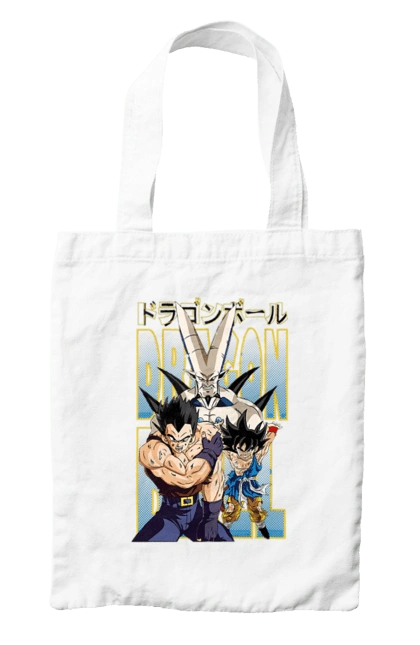 Сумка с принтом Жемчуг дракона. Anime, dragon ball, goku, manga, vegeta, аниме, вегета, гоку, жемчуг дракона, манга. 2070702