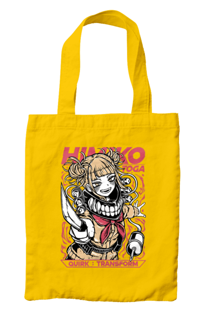 Сумка з принтом "Моя геройська академія Хіміко Тога". Himiko toga, my hero academia, аніме, відеогра, манга, моя геройська академія, тога, хіміко тога, якудза тога. 2070702