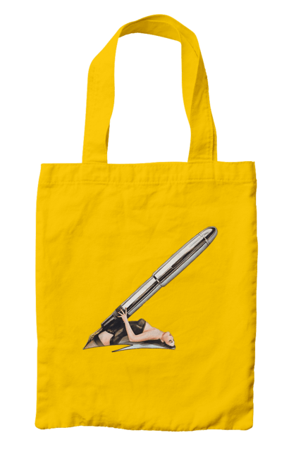 Сумка з принтом "Великий Патрон". Дівчина, куля, патрон. 2070702