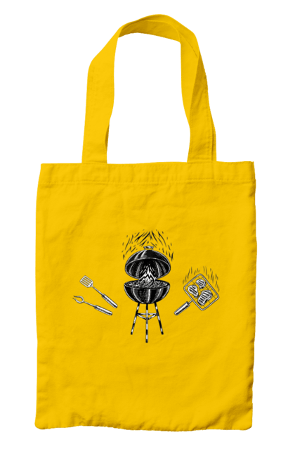 Сумка з принтом "Барбекю Смажити М'ясо". Барбекю, м`ясо, смажити. 2070702