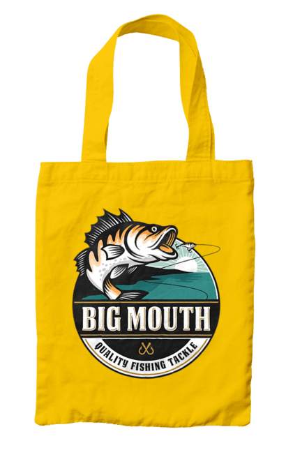 Сумка з принтом "Рибалка". Вилика рибалка, рибалка, хоббі. 2070702