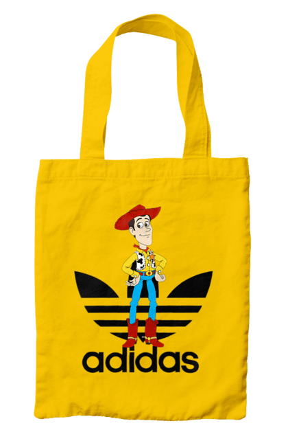 Сумка з принтом "Adidas Вуді". Adidas, toy story, woody, адідас, вуді, історія іграшок, мультфільм. 2070702