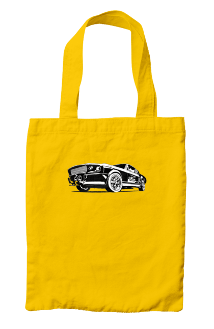 Сумка з принтом "Автомобіль". Автомобіль, америка, мустанг, потужний, форд, форсаж. 2070702