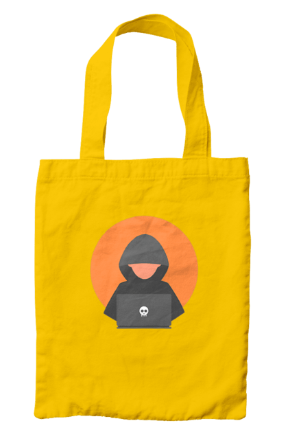 Сумка з принтом "Я програміст". Angular, c, css, html, it, javascript, jquery, php, python, react, svelt, vue, айтишник, айті, гумор, код, кодувати, прогер, програміст, програмісти, ти ж, ти ж програміст, тиж програміст. 2070702