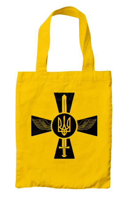 Сумка з принтом "Україна герб". Герб, крила, меч, україна. 2070702