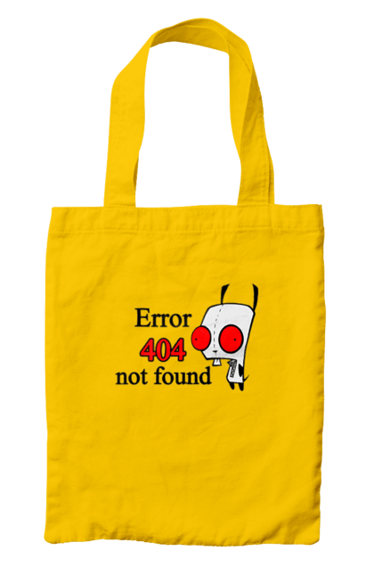 Сумка з принтом "Помилка не знайдена". Angular, c, css, html, it, javascript, jquery, php, python, react, svelt, vue, айтишник, айті, гумор, код, кодувати, прогер, програміст, програмісти, ти ж, ти ж програміст, тиж програміст. 2070702