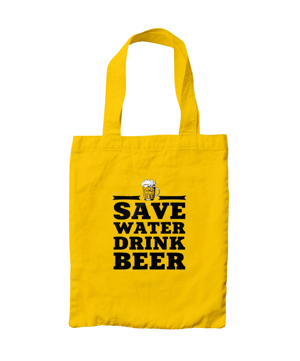 Save water, drink beer (black)