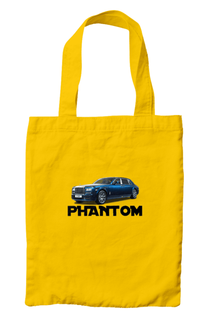 Сумка з принтом "Ролс ройс". Авто, автомобіль, люкс клас, ролс ройс, седан, фантом. 2070702