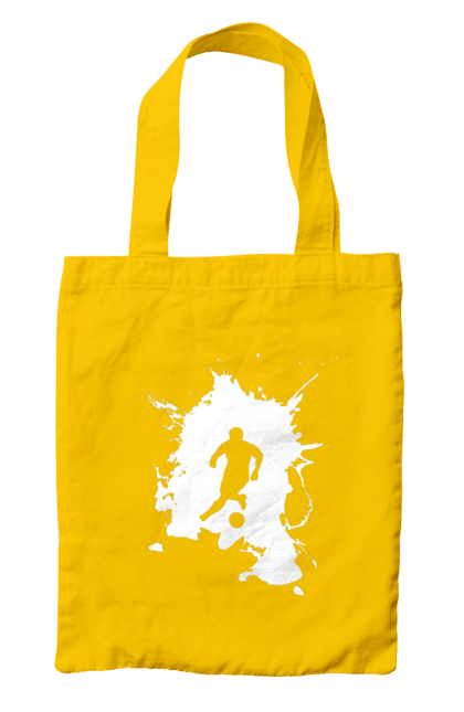 Сумка з принтом "Футбол у серці". Ворота, гол, збірна, м`яч, перемога, спорт, турнір, україна, футбол, чемпіонат. 2070702