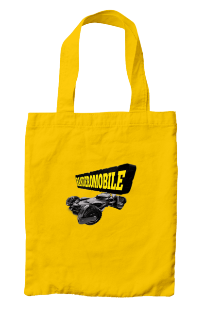 Сумка з принтом "Бандеромобіль". Авто, авто бандери, автомобіль, бандеромобіль, бетмен, бетмобіль, військове авто, супер машина. 2070702