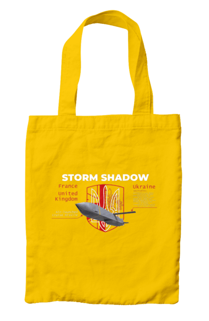 Сумка з принтом "Storm Shadow". F16, nasams, storm shadow, zuzana, гаубиця, два герби, залужний, сюзанна. 2070702