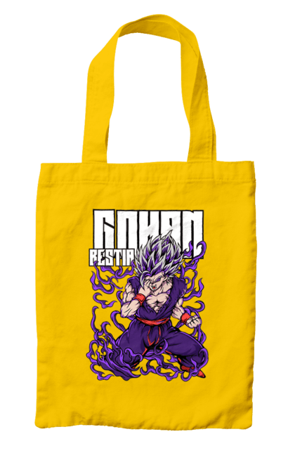 Сумка з принтом "Перли дракона Гохан". Anime, dragon ball, goku, manga, аніме, гоку, гохан, манга, перли дракона. 2070702