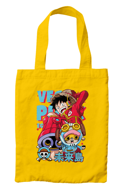 Bag with prints One Piece Luffy. Anime, luffy, manga, monkey de luffy, one piece, pirates. 2070702