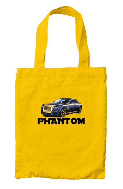 Сумка з принтом "Ролс ройс". Авто, автомобіль, люкс клас, ролс ройс, седан, фантом. 2070702