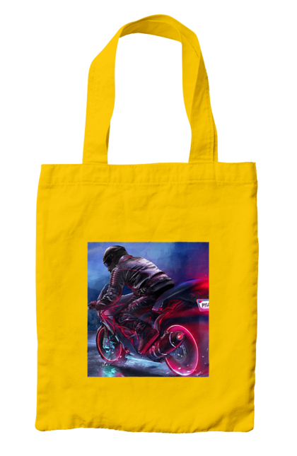 Сумка з принтом "Мотоцикл". Motolove, мотолов, мотоцикл, опві, україна. 2070702