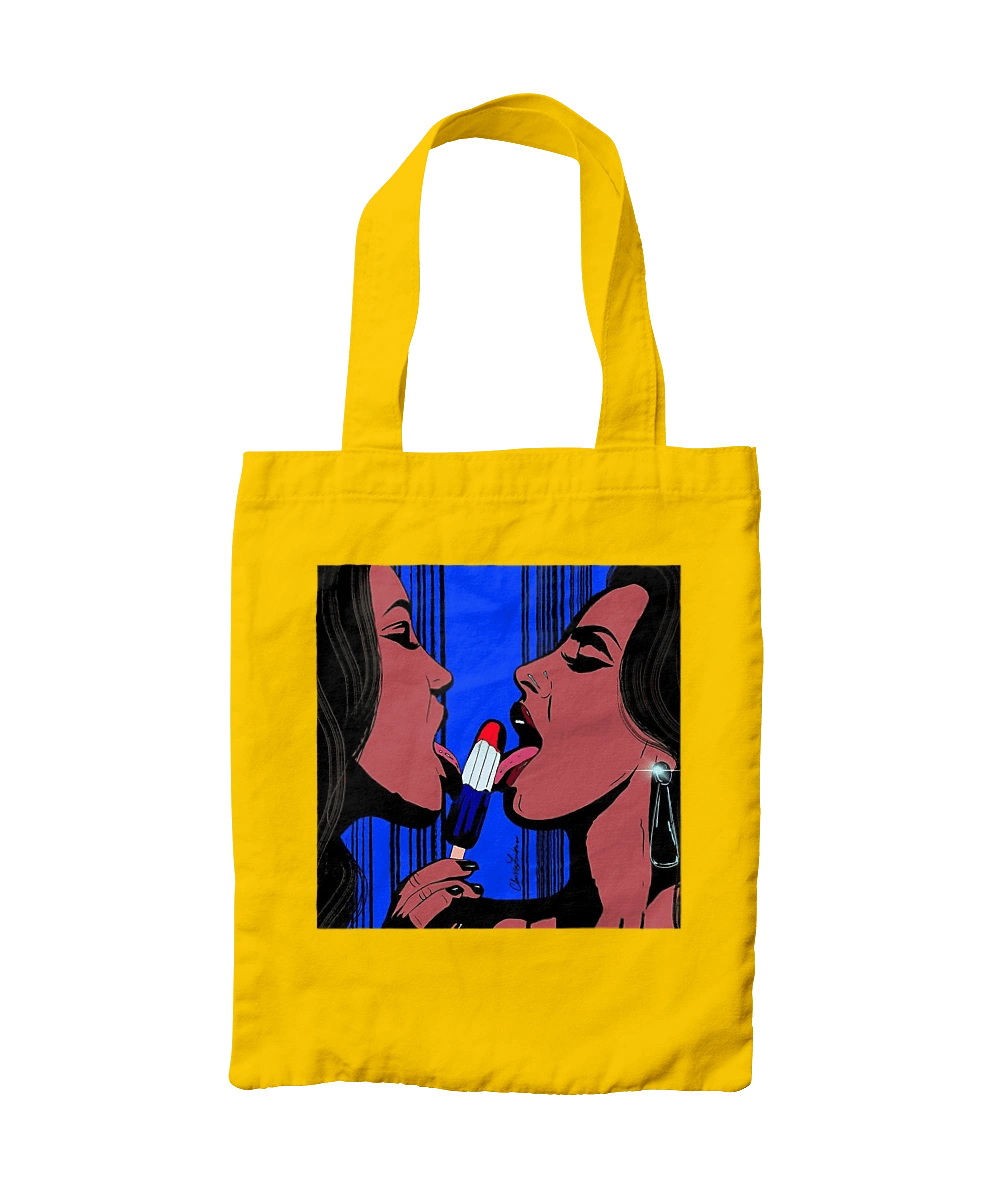 Girls Lick Ice Cream