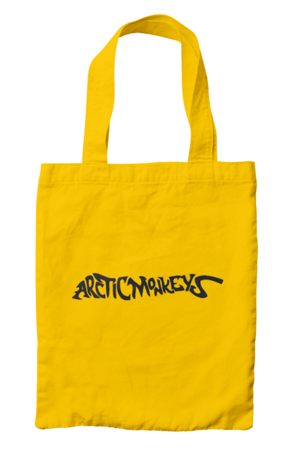 Bag with prints Arctic Monkeys. Arctic monkeys, garage rock, group, indie rock, music, post-punk revival, psychedelic rock, rock. 2070702