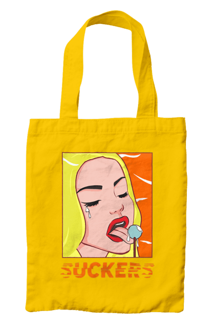 Сумка з принтом "Чупа чупс". Гумор, мем, прикольна, сакерс, смішна, чупа чупс. 2070702