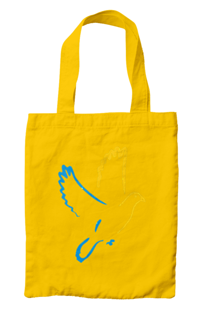 Сумка з принтом "Голуб миру". Голуб миру, мир, перемога україни, україна. 2070702