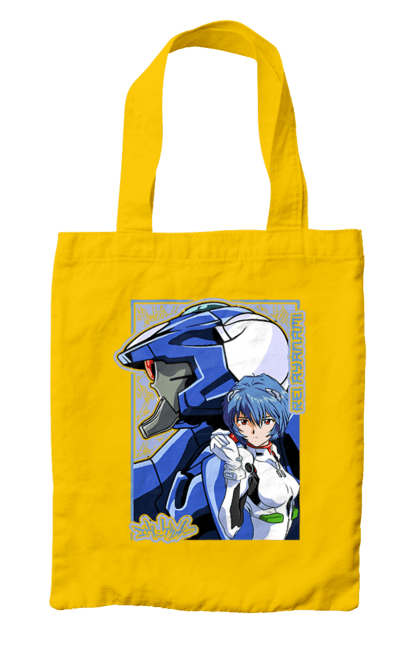 Bag with prints Evangelion Rei. Anime, evangelion, eve, kaoru, manga, rei ayanami, shinji. 2070702