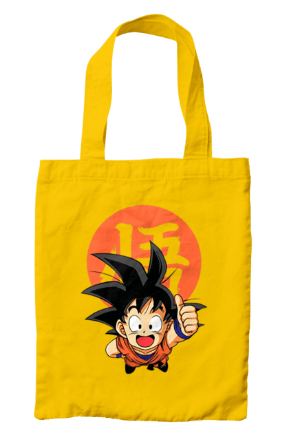 Bag with prints Dragon Ball Son Goku. Anime, dragon ball, goku, manga, son goku, tv series. 2070702