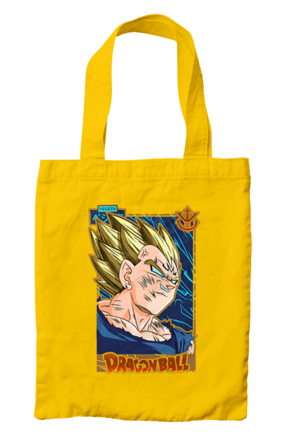 Сумка з принтом "Перли дракона Вегета". Anime, dragon ball, goku, majin vegeta, manga, vegeta, аніме, вегета, манга, перли дракона. 2070702