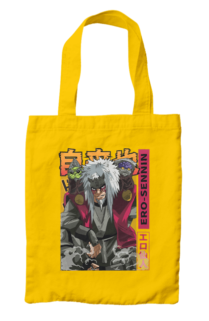 Bag with prints Naruto Jiraiya. Anime, hokage, jiraiya, manga, naruto, shinobi, shonen. 2070702