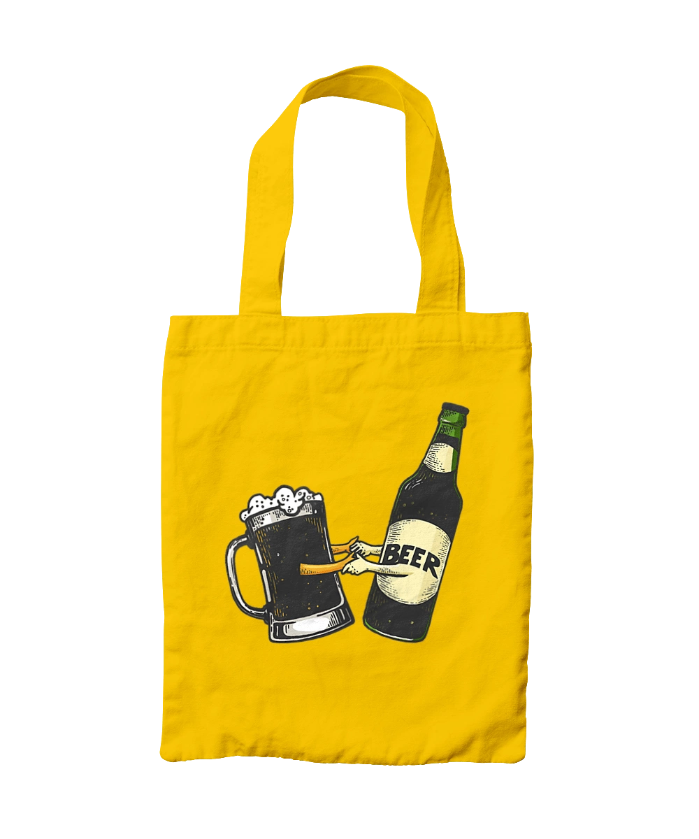 Bottle Of Beer With A Glass Of Beer